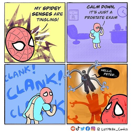 poor spidey