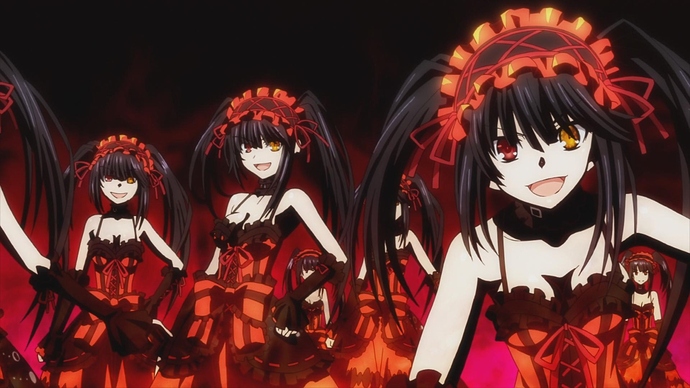 Kurumi_summons_her_clones