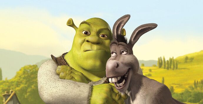 Shrek & DOnkey
