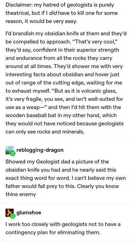 geologists