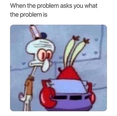 the problem