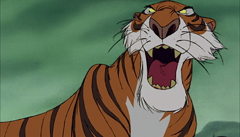 Shere_Khan_the_Tiger_is_roaring_at_Baloo_the_Bear