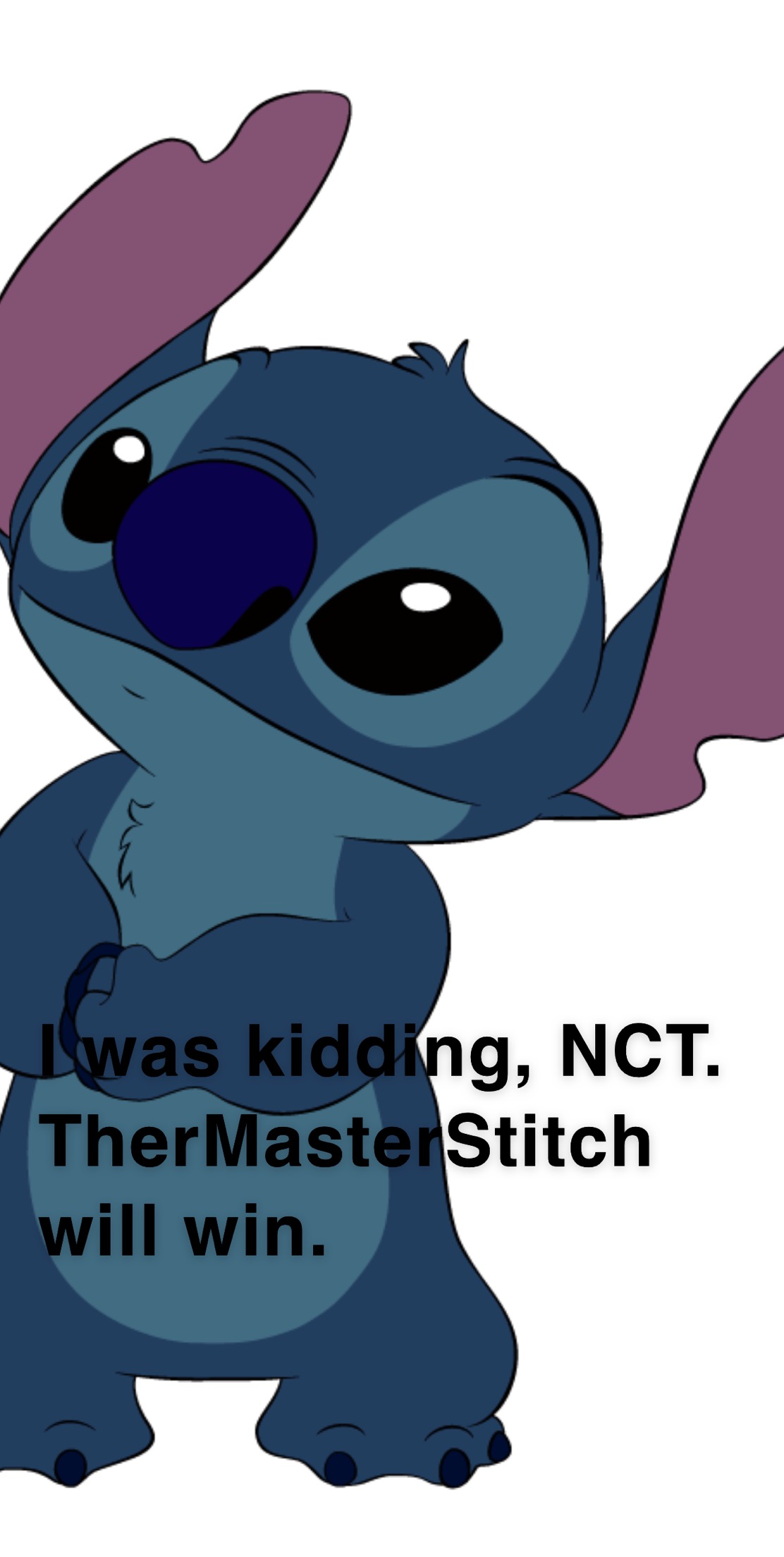 stitch with @tictatts lol can't blame ya for picking it mean ass