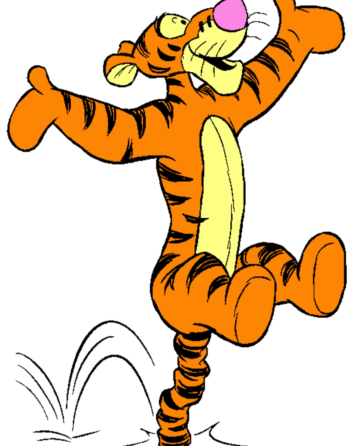 The Bouncing Energetic Tiger, TIGGER! 