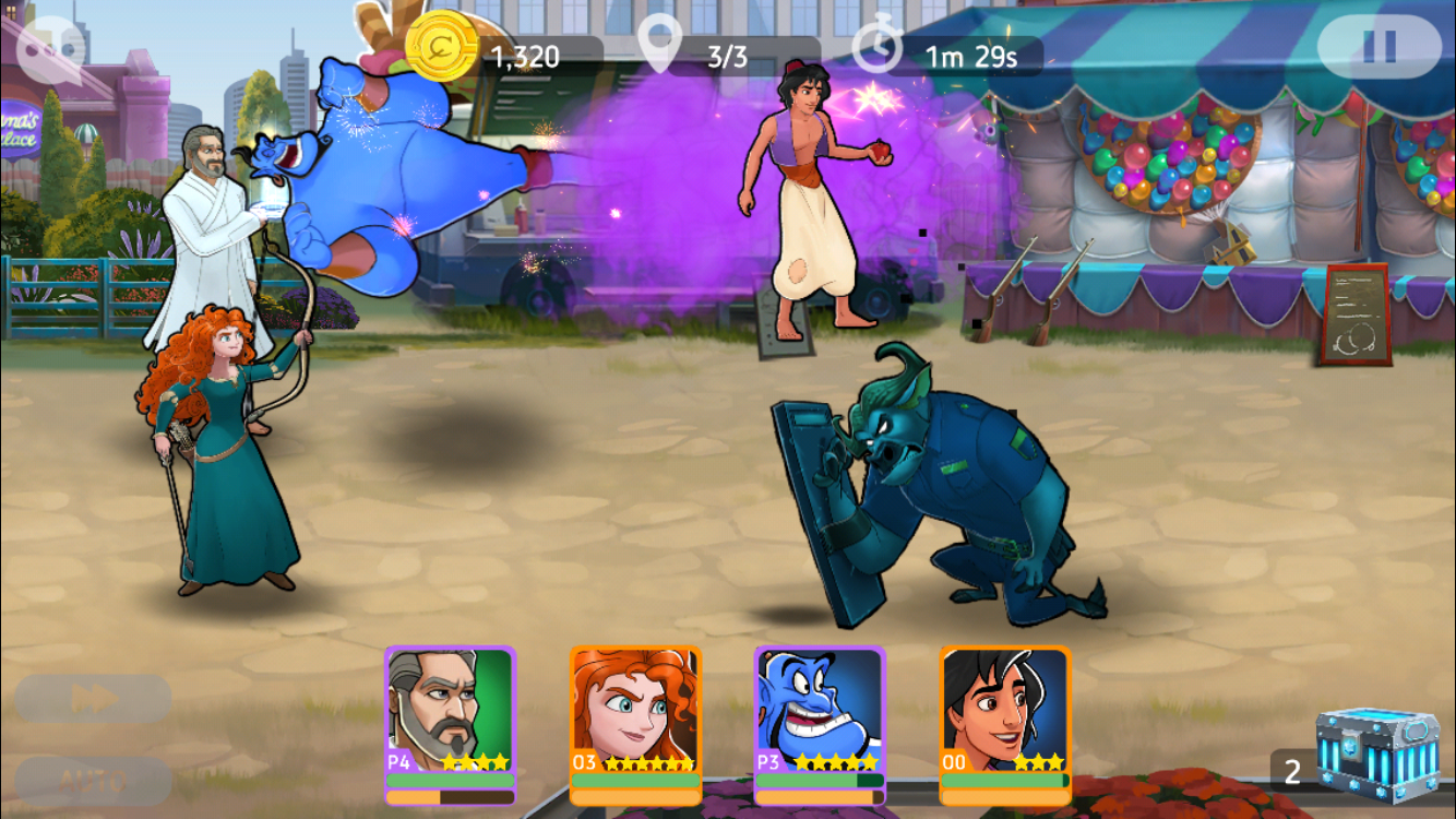 Funny Bug with Aladdin - Bug Discussion - Disney Heroes: Battle Mode