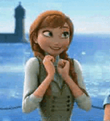 frozen yes gif